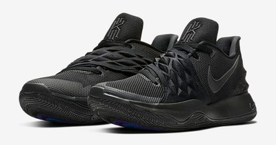 kyrie 4 low black